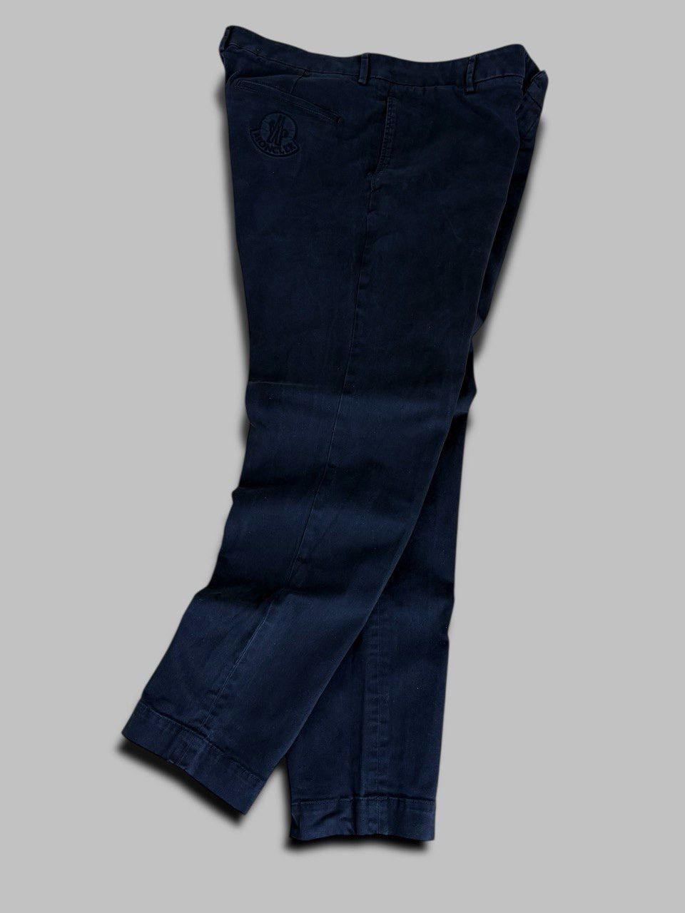 Moncler Moncler Black Cotton Twill Trousers Zip Pocket Pants Size US 36 / EU 52 - 11 Thumbnail