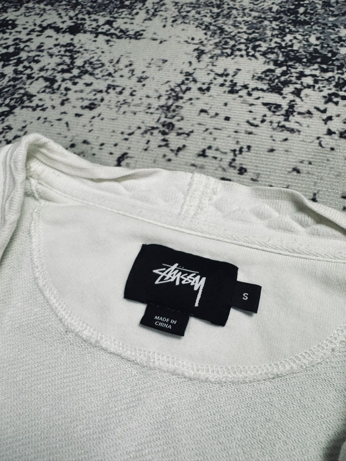 Stussy × Vintage Stussy cardigan Logo S White Size US S / EU 44-46 / 1 - 4 Thumbnail
