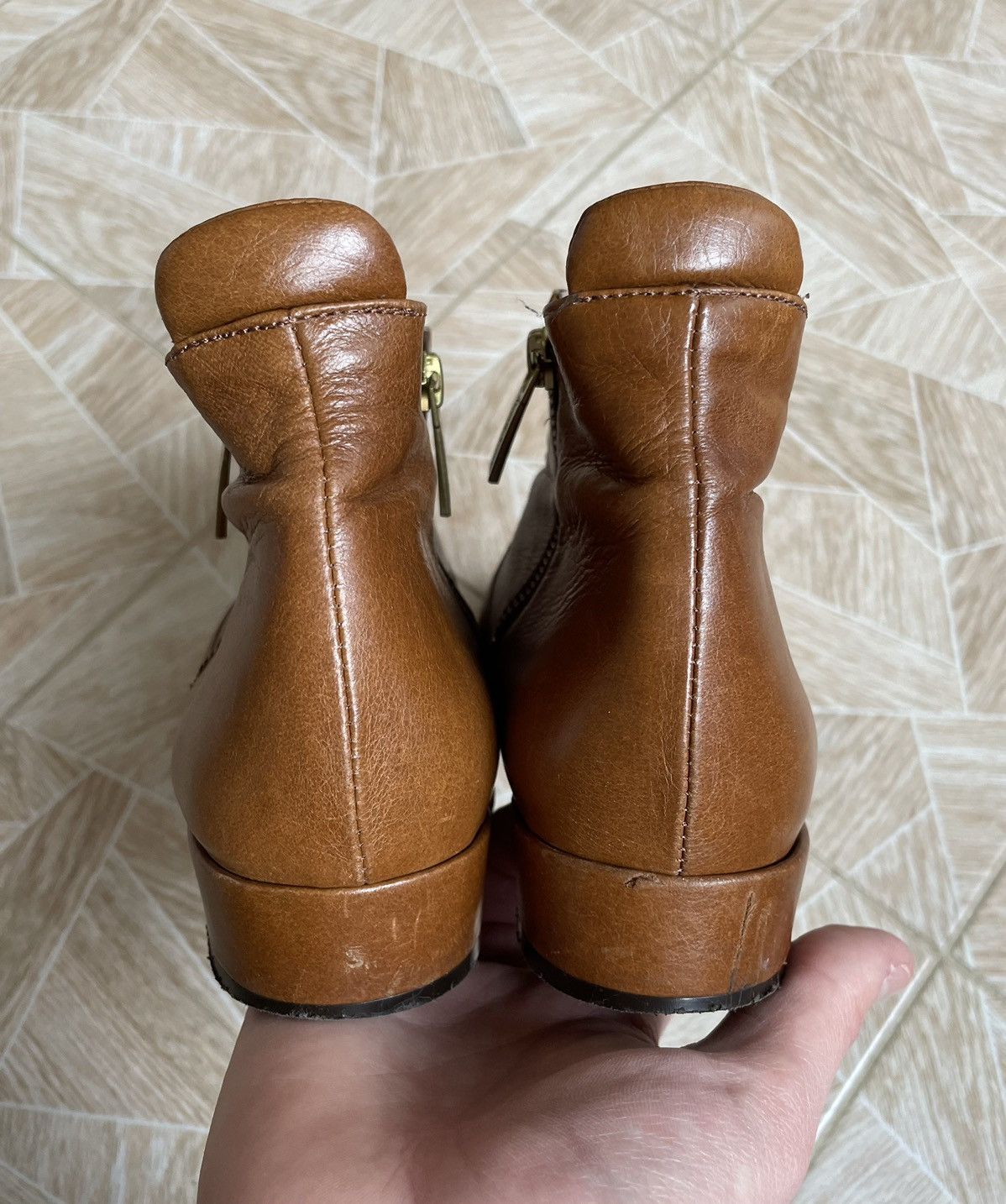 Leather × Russell & Bromley × Vintage Vintage Rare Russell and Bromley London Leather Brown Shoes Size US 8.5 / EU 41-42 - 9 Thumbnail