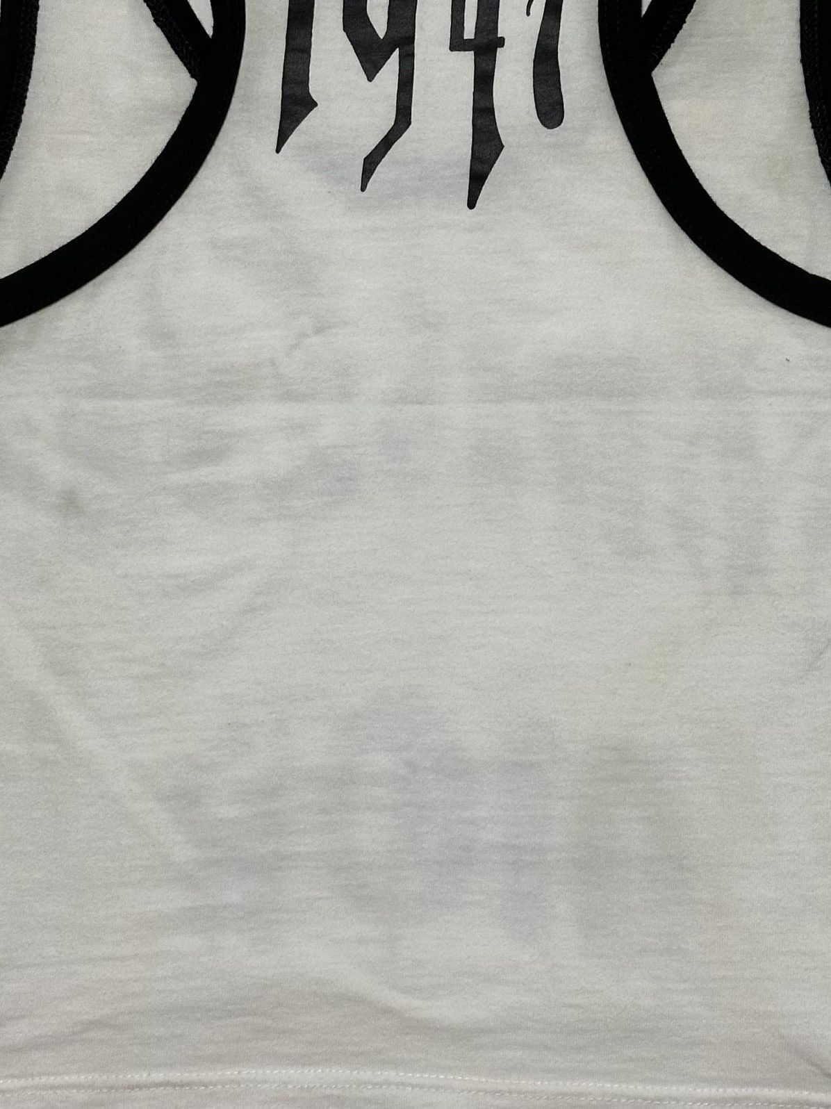 Dior CHRISTIAN DIOR Spring Summer 2002 Gothic Logo Tank Top Size S / US 4 / IT 40 - 4 Thumbnail