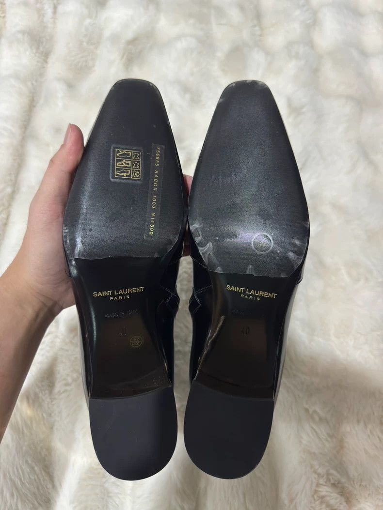 Saint Laurent Paris Saint Laurent Paris 23 Show Gold Heel Boots 2505-Nextarrow Size US 7 / EU 40 - 5 Thumbnail