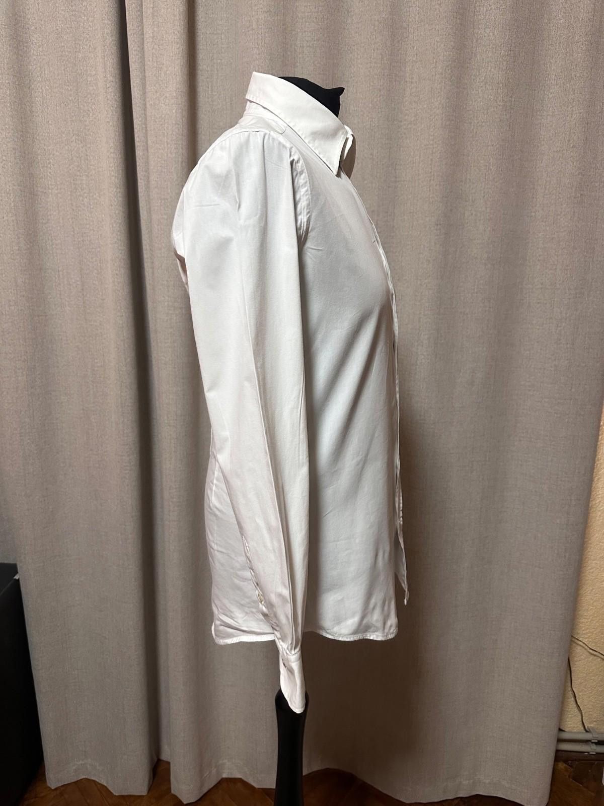Dolce & Gabbana Dolce & Gabbana Gold White Long Sleeve Button Down Shirt 40 Size US M / EU 48-50 / 2 - 5 Thumbnail