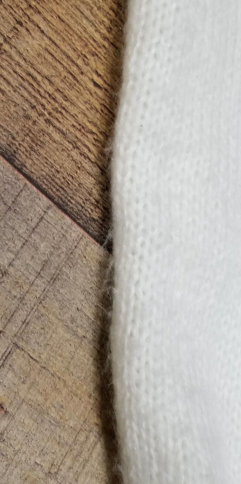Designer Roommates Sweater Size Medium White Ivory Ties at waist v Size M / US 6-8 / IT 42-44 - 7 Thumbnail