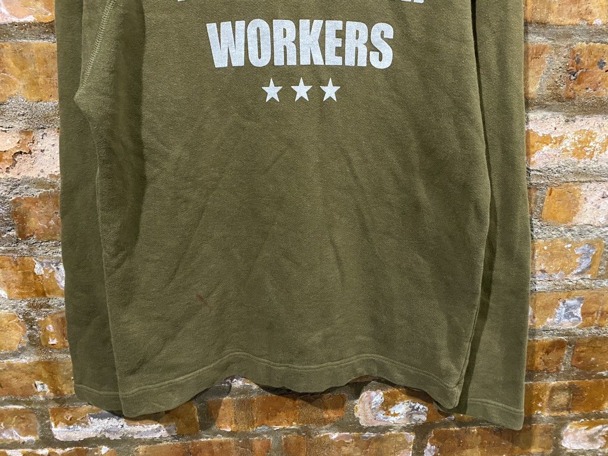 ABAHOUSE × Japanese Brand × Nepenthes 2000s Abahouse blue collar worker sweatshirt Size US M / EU 48-50 / 2 - 4 Thumbnail
