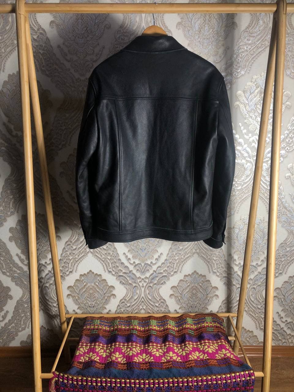 Ted Baker VERY RARE TED BAKER CASUAL DESIGNER LEATHER JACKET LUXURY Size US M / EU 48-50 / 2 - 8 Thumbnail
