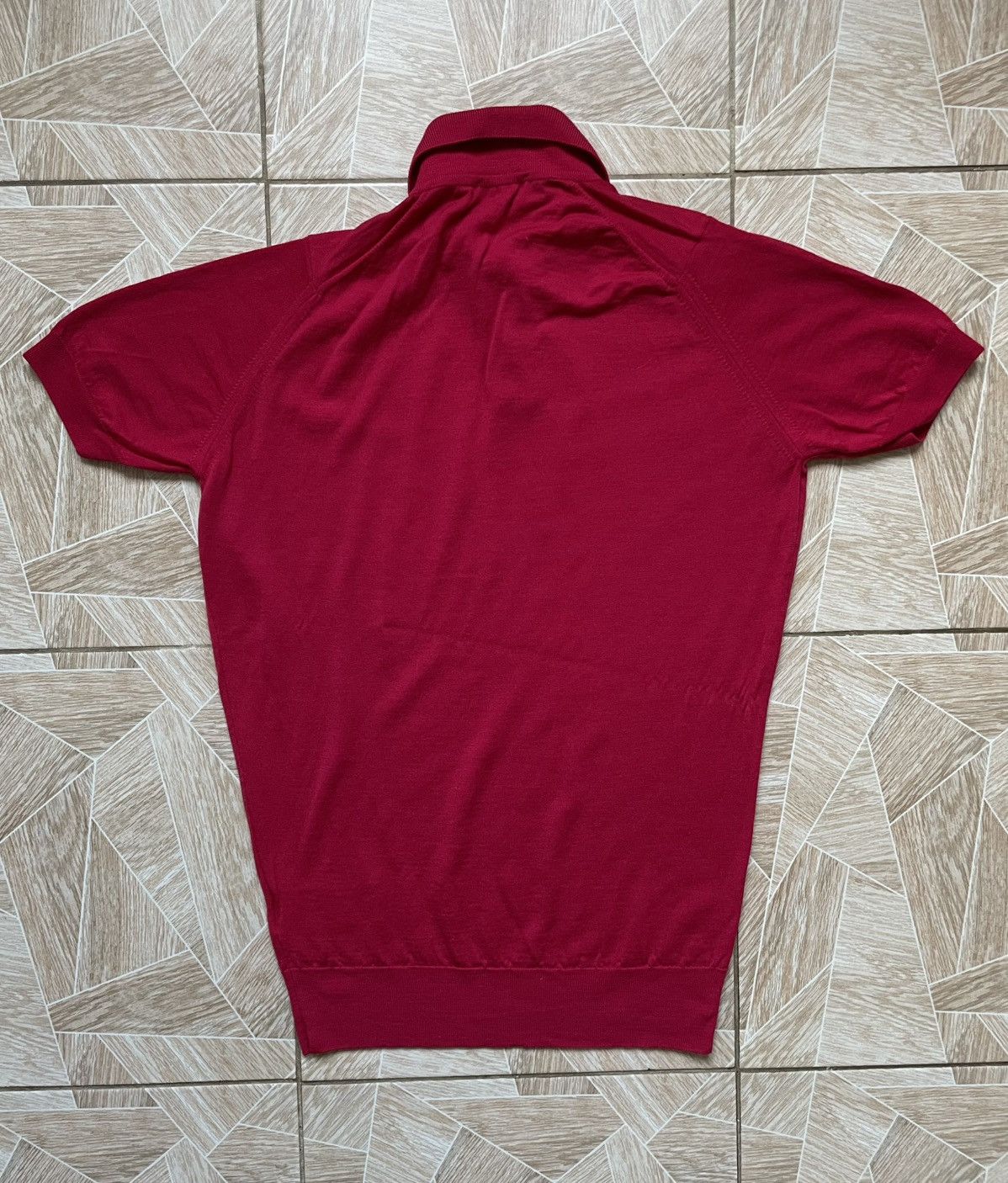 Designer Britain Designer John Smedley Classic Light Polo S Pink Size US S / EU 44-46 / 1 - 4 Thumbnail