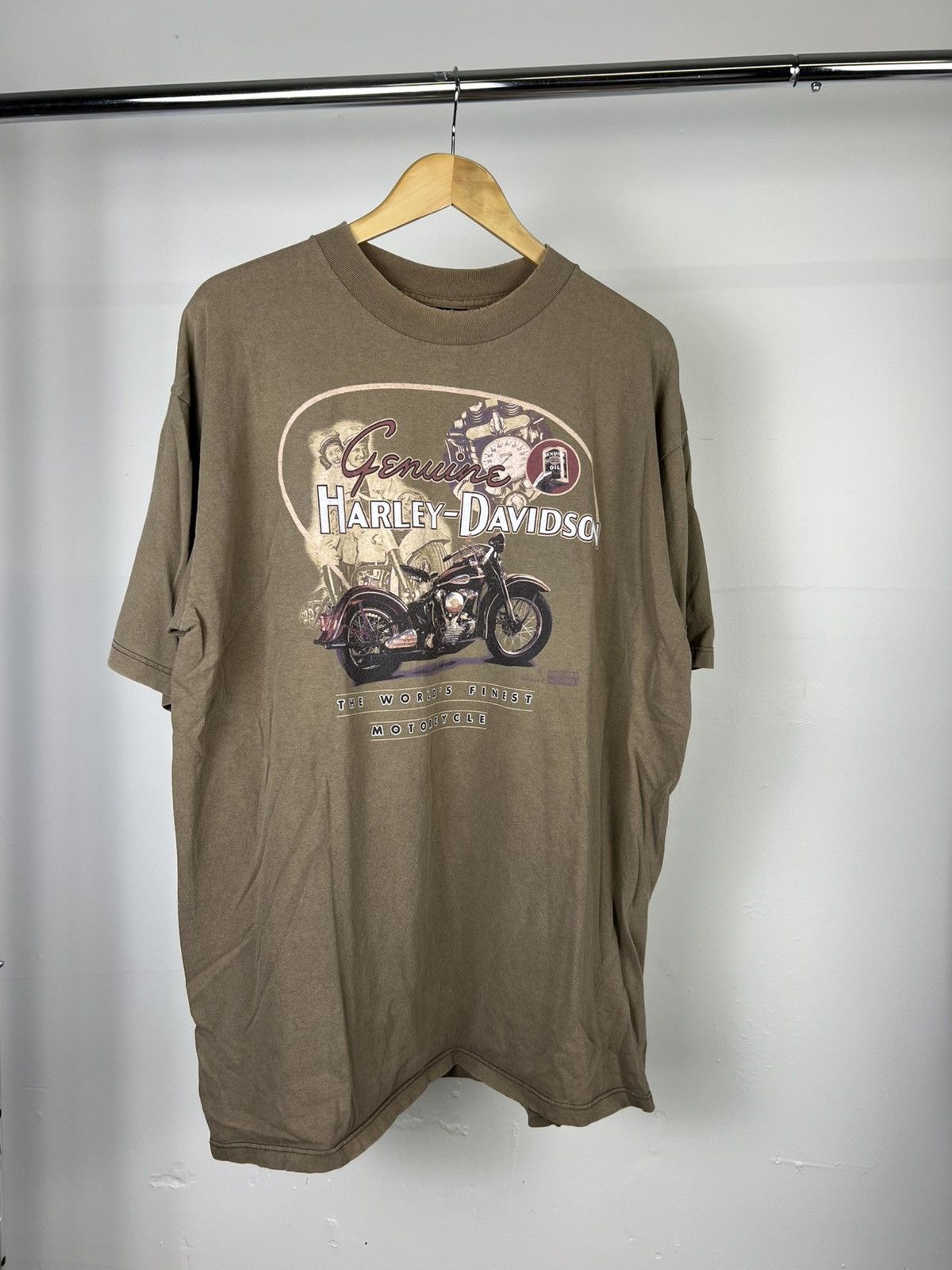 Harley Davidson × Vintage Vintage Y2K Harley Davidson shirt Size US XL / EU 56 / 4 - 1 Thumbnail
