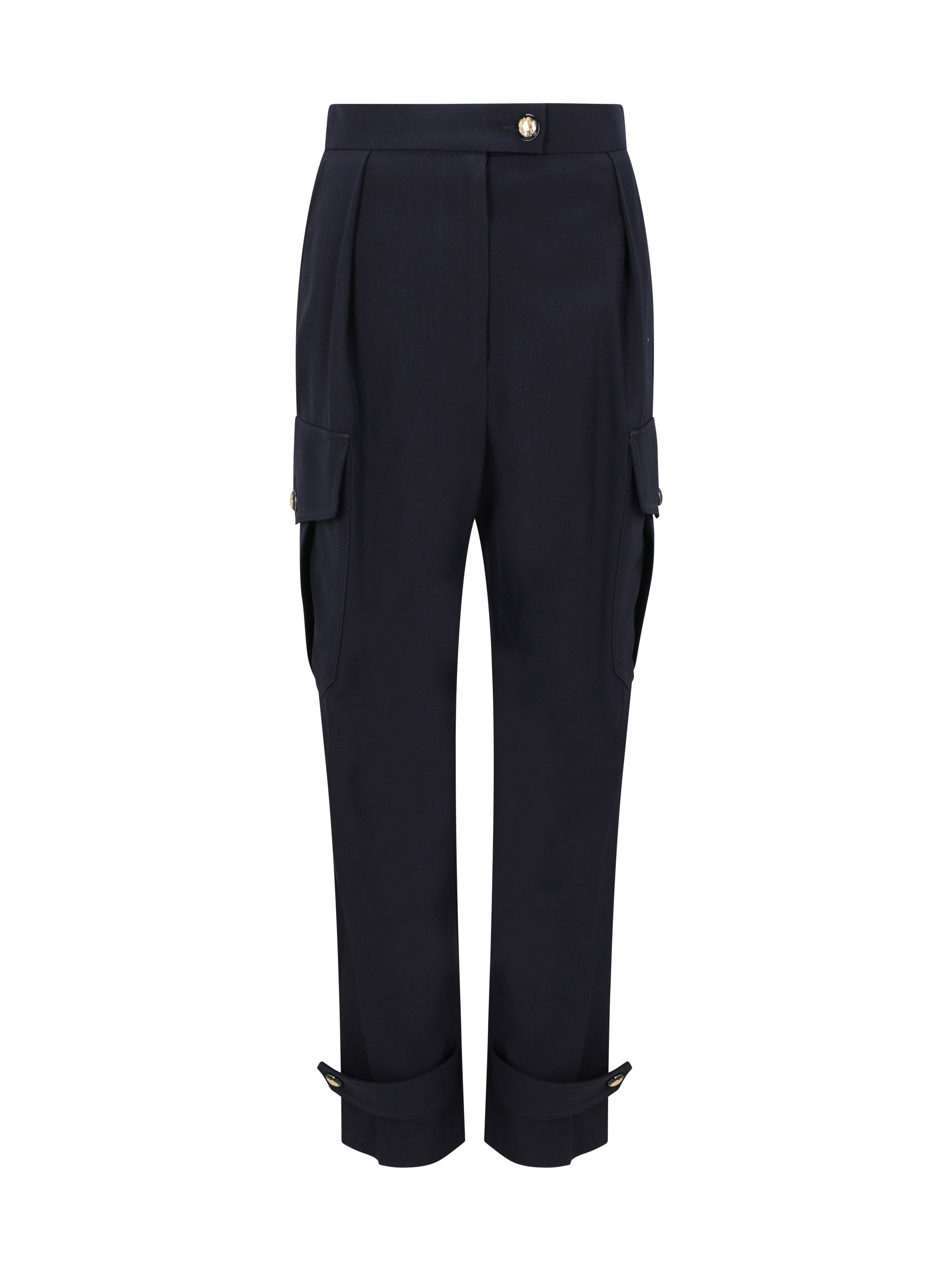 image of Alexander Mcqueen Pants in Blue, Women's (Size 27)