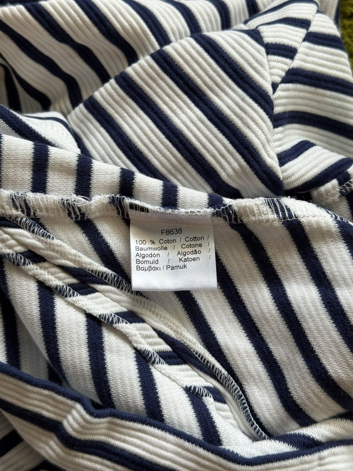 Lacoste 🐊🇫🇷 Lacoste striped patch logo assymetric longsleeve Size M / US 6-8 / IT 42-44 - 5 Thumbnail