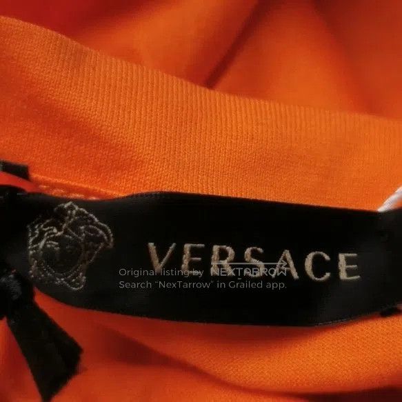 Versace Versace Cotton Color-Blocked Floral Collar Shirt. Size US M / EU 48-50 / 2 - 5 Thumbnail