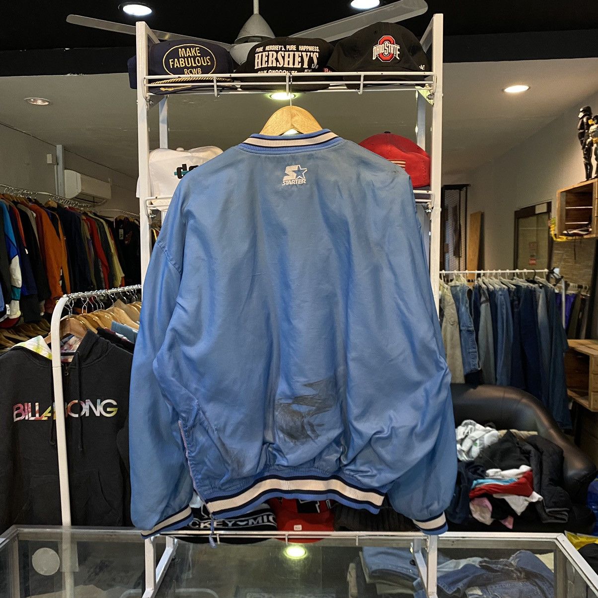 Starter × Vintage Vintage North Carolina Tarheels Starter Windbreaker Distress Size US L / EU 52-54 / 3 - 2 Thumbnail
