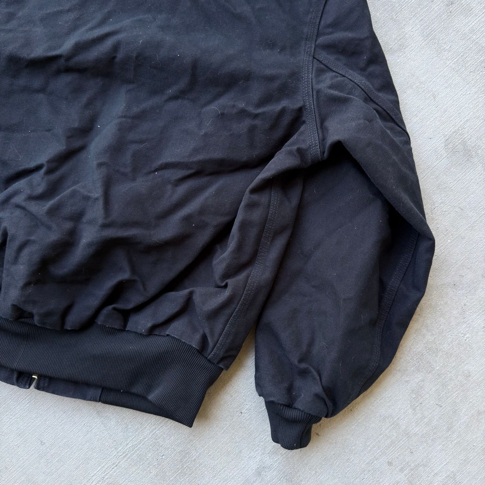 Carhartt × Vintage Carhartt J131 black hooded work wear jacket Size US L / EU 52-54 / 3 - 8 Thumbnail