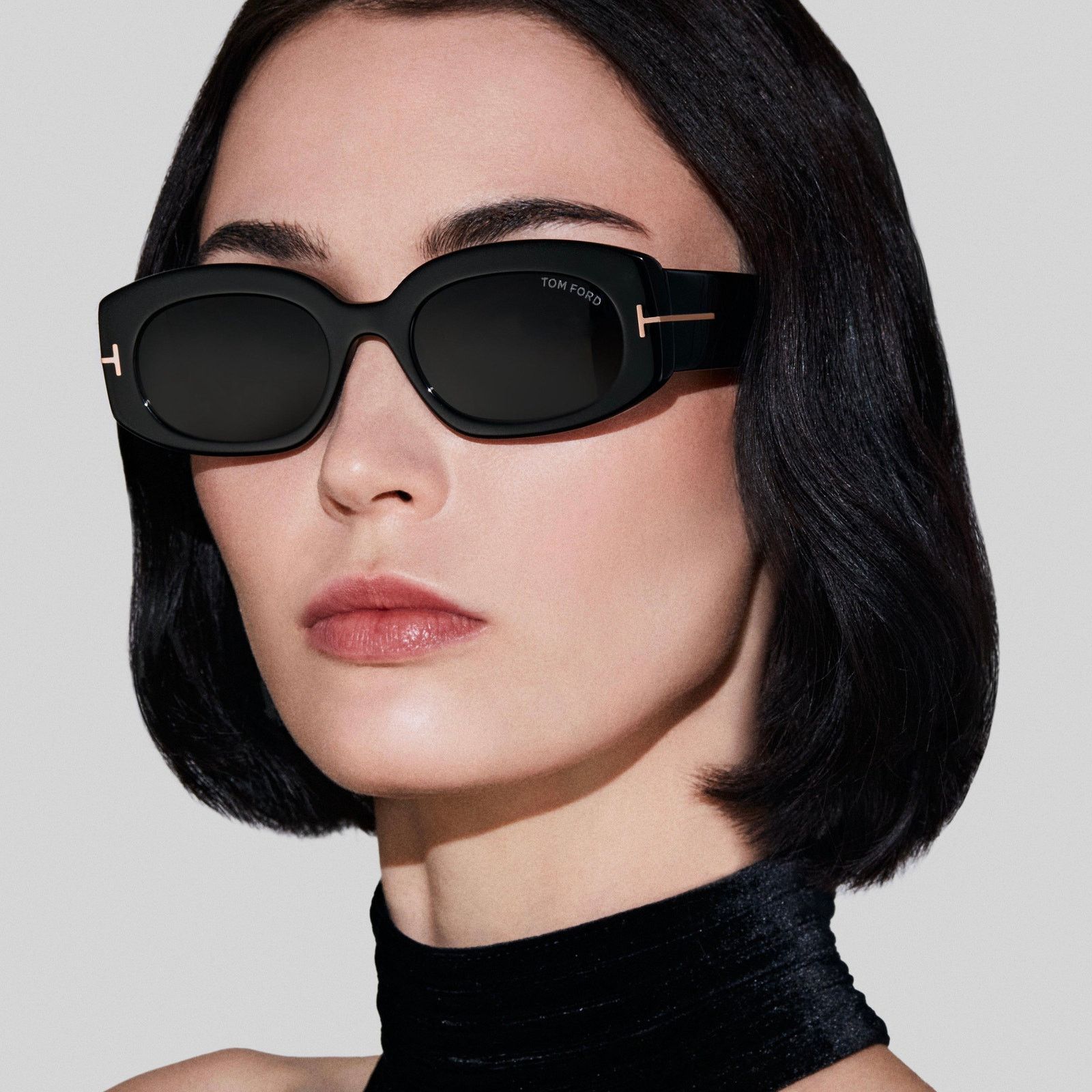Tom Ford New, TOM FORD Cielle Sunglasses TF1187 01A Authentic Size ONE SIZE - 5 Thumbnail