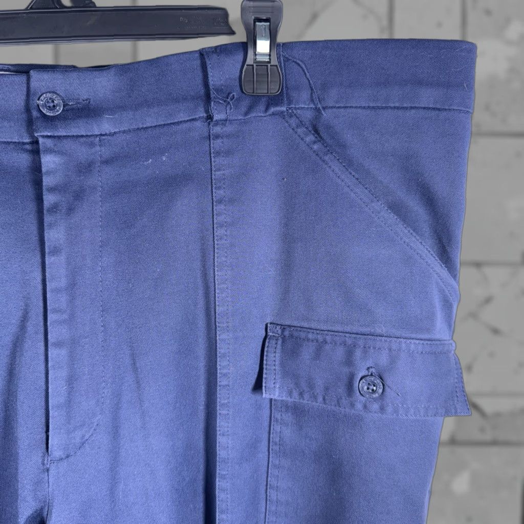 Vintage VTG Sportif Blue Casual Pants Mens Size 44x33 Cargo Style Regular Inseam 33"} Size US 44 / EU 60 - 1 Thumbnail