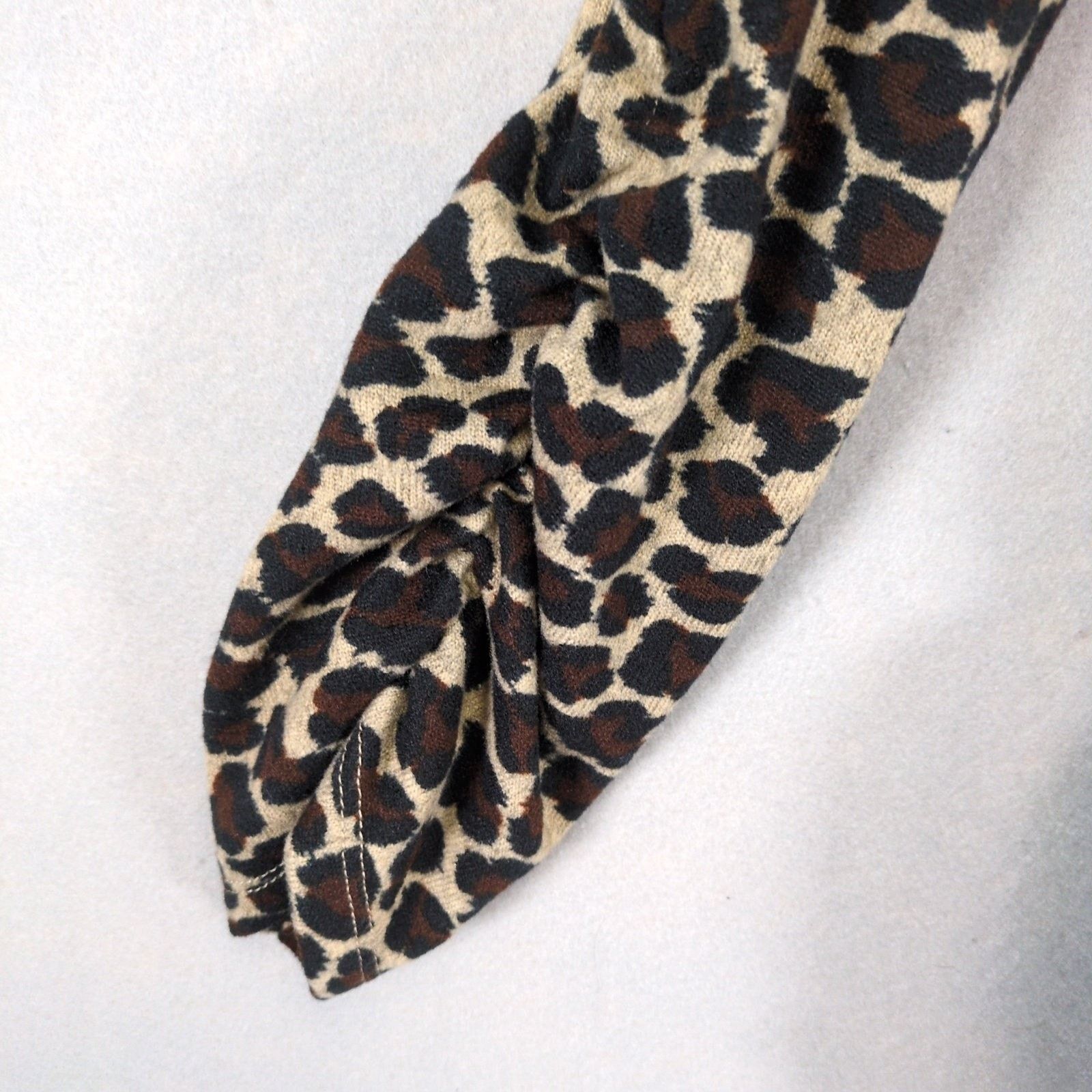 Other Terra & Sky Women's 1X Leopard Print Fleece Tunic Top Size XXL / US 16-18 / IT 52-54 - 5 Thumbnail