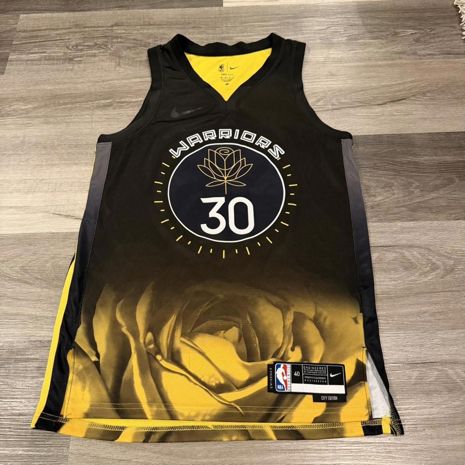 Nike golden state warriors city edition Steph curry Nike jersey Size US S / EU 44-46 / 1 - 1 Thumbnail