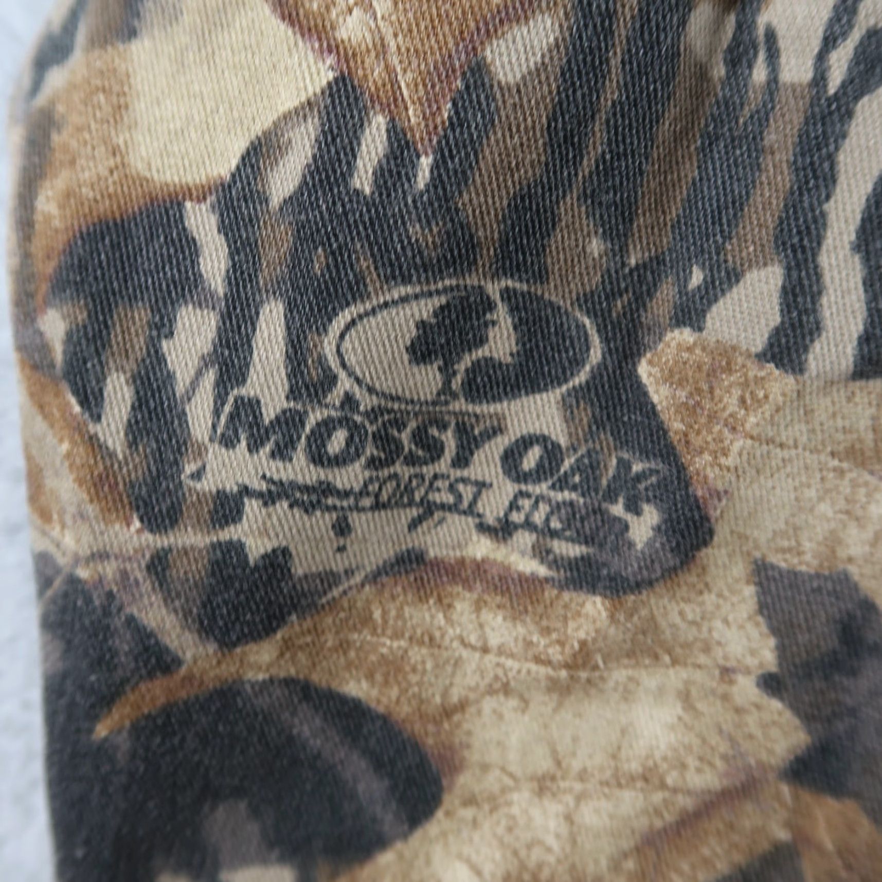 Jerzees VINTAGE Jerzees Bomber Jacket 2XL Mossy Oak Floor Camouflage Lined Snap Outdoors Mens Jacket Size US XXL / EU 58 / 5 - 6 Thumbnail