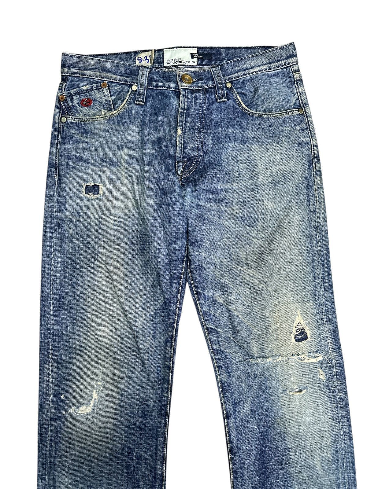 Other Vintage Distress💥🎌 Energie Style Clash 90s patchwork Size US 32 / EU 48 - 2 Thumbnail