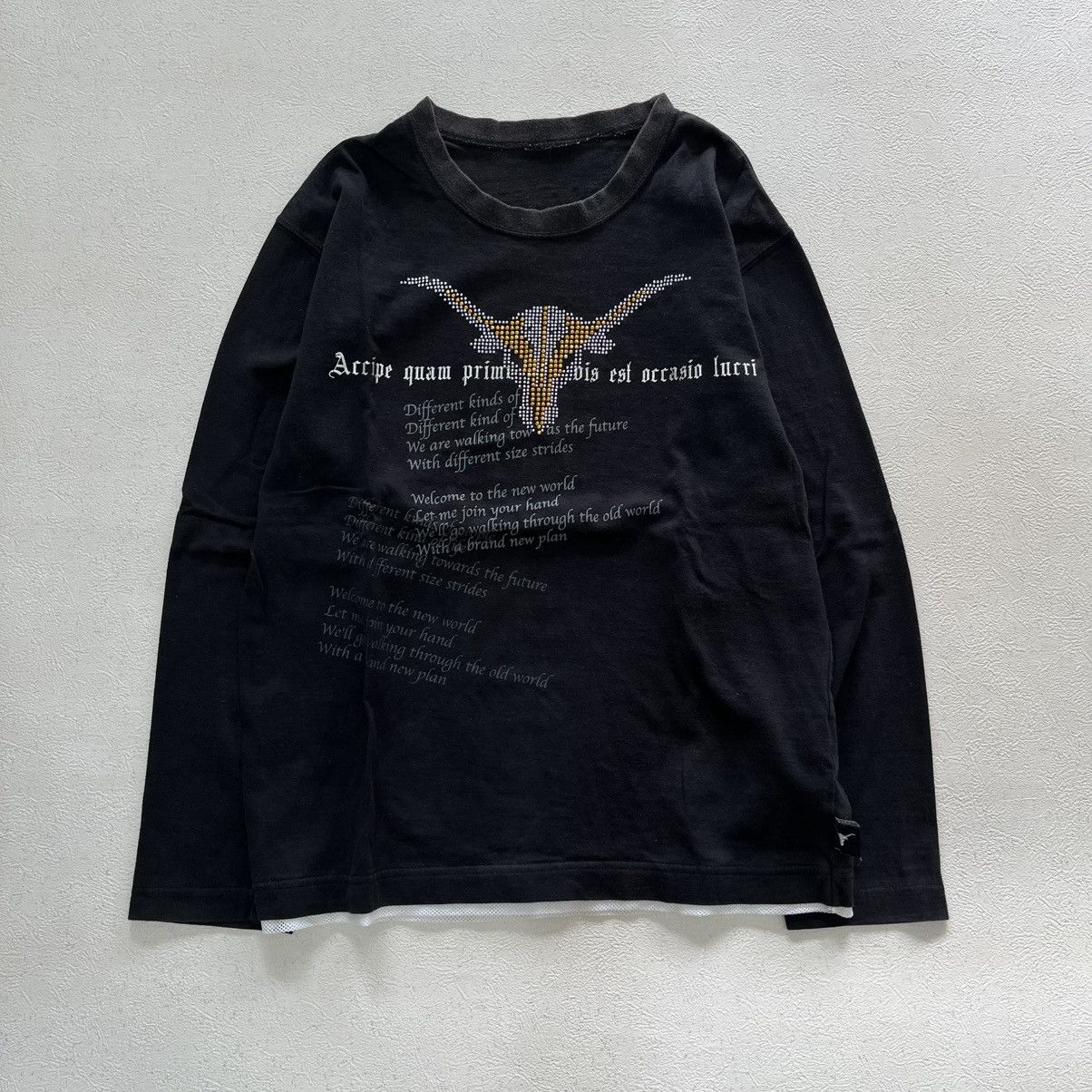 トップス 00s midas japanese label long sleeve 00s archive japanese label long sleeve 00s archive japanese label