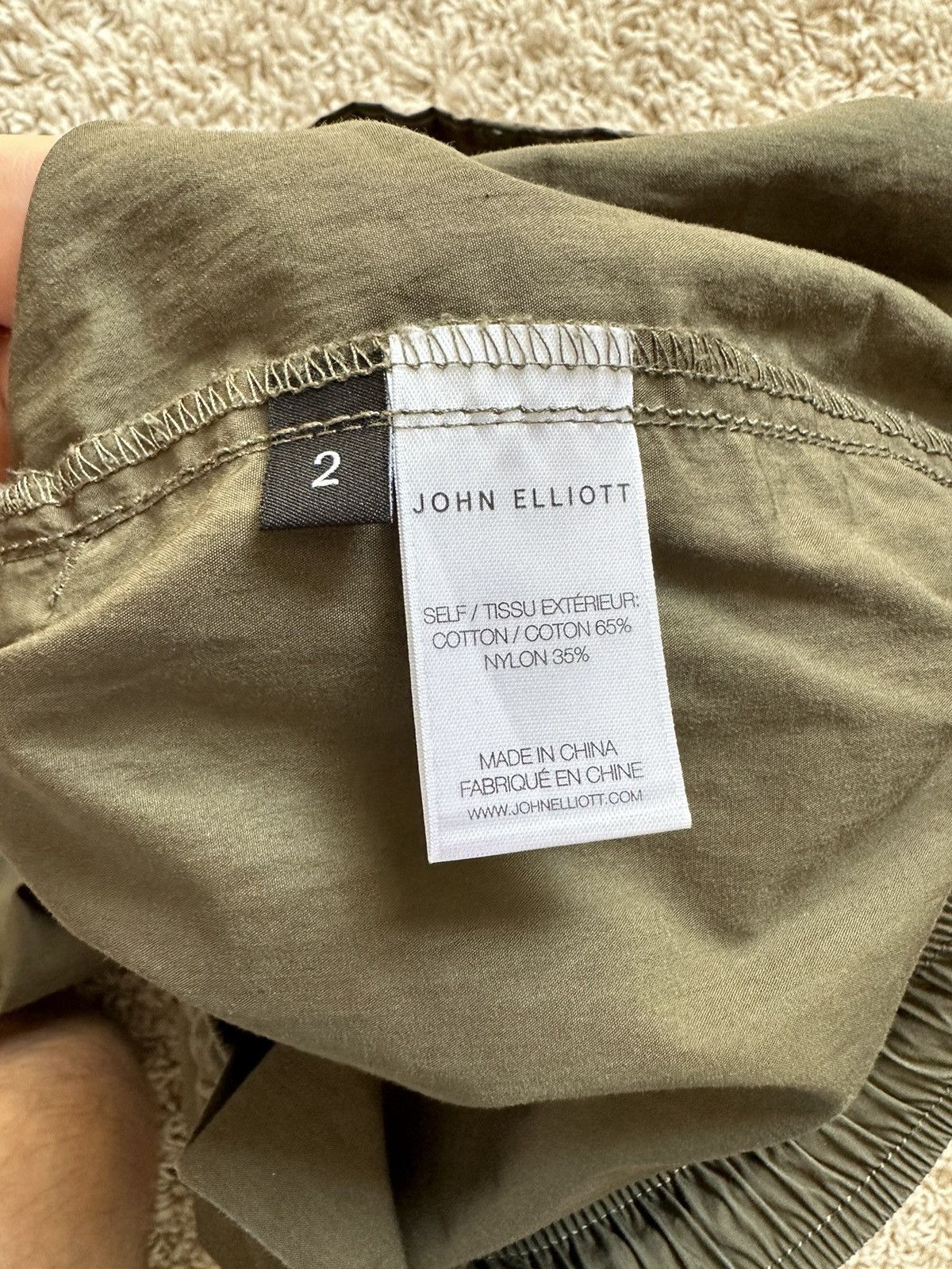 John Elliott Olive Himalayan Pant Size US 31 - 5 Thumbnail