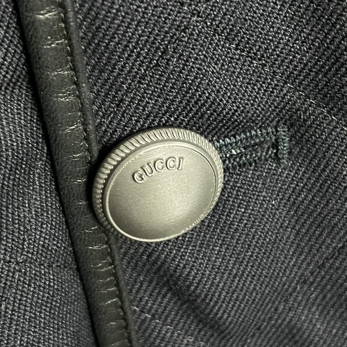 Gucci Archive Gucci short double-breasted coat designer Tom Ford Size US M / EU 48-50 / 2 - 7 Thumbnail