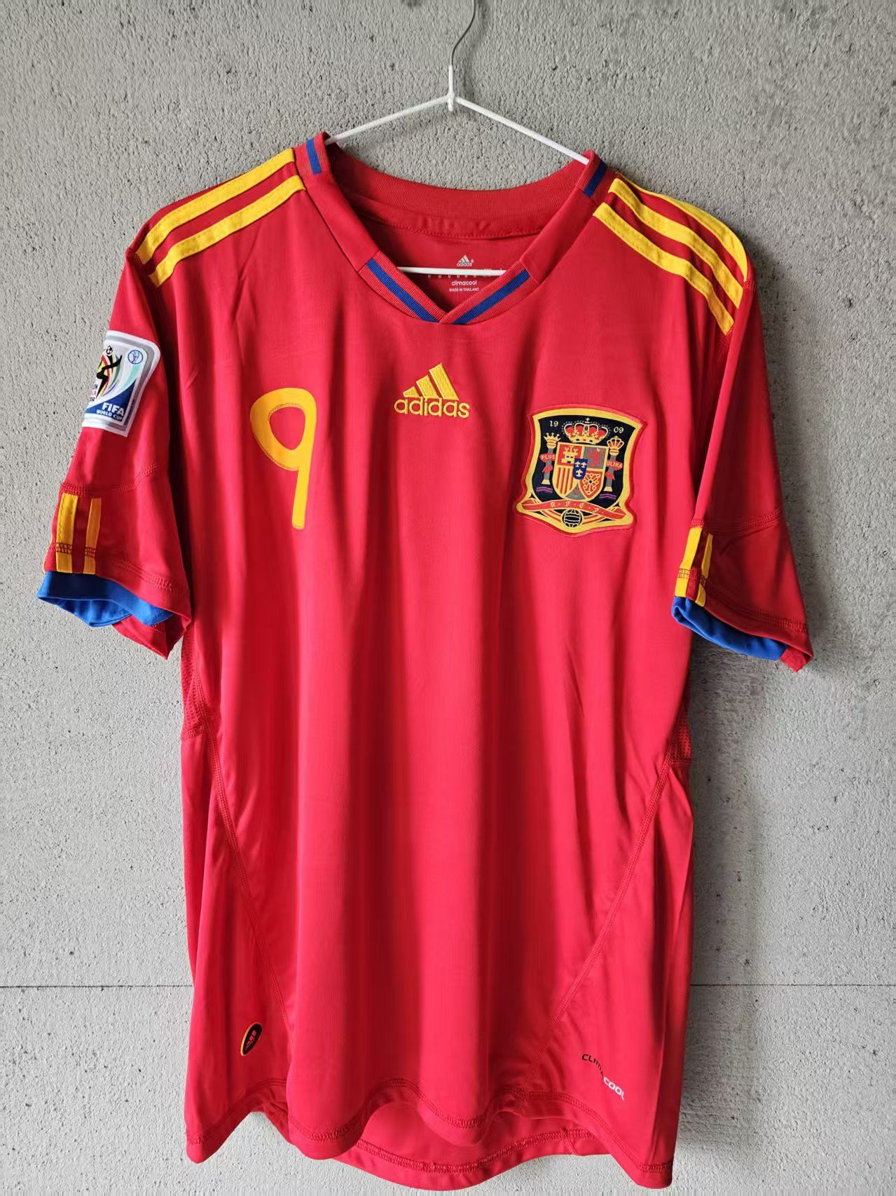 2010 Spain 9 Fernando Torres Jersey Home