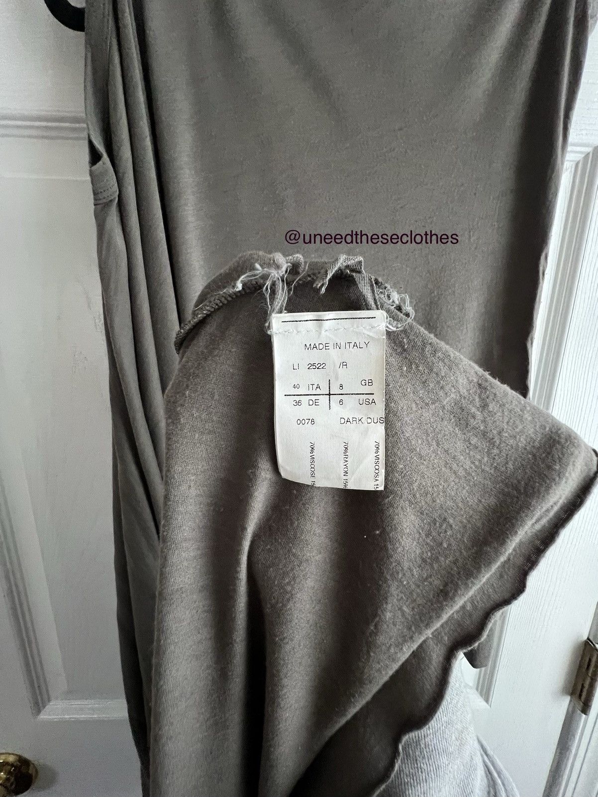 Rick Owens Rick Owens Lillies Dress Size M / US 6-8 / IT 42-44 - 3 Thumbnail