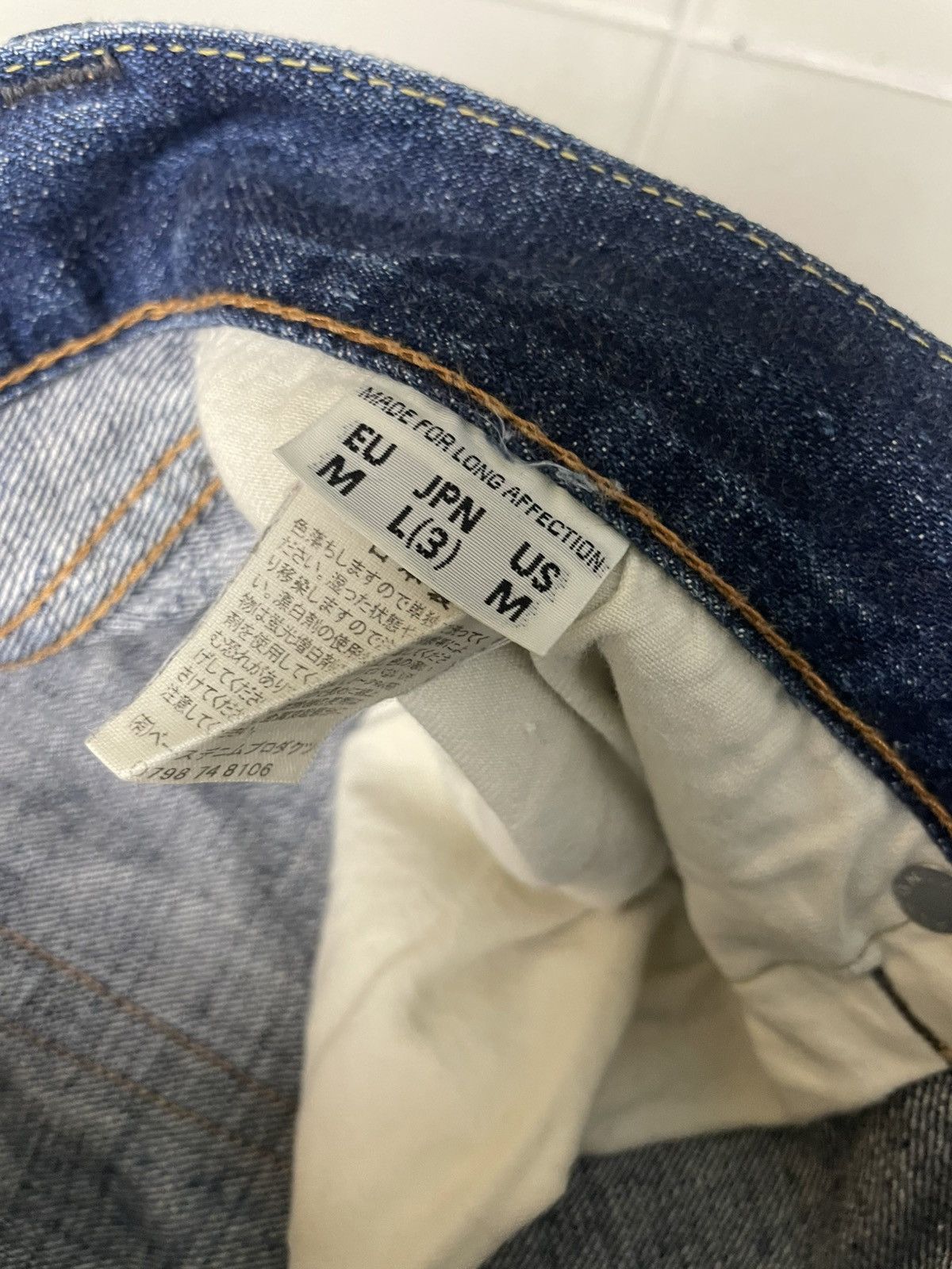 Orslow OrSlow Japanese Denim Jeans – Indigo Wash – Made in Japan Size US 32 / EU 48 - 6 Thumbnail