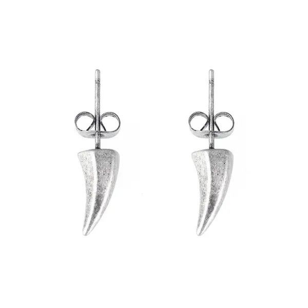 Jewelry Vampire Fangs Earrings – Dark Punk Mini Studs Size ONE SIZE - 6 Thumbnail