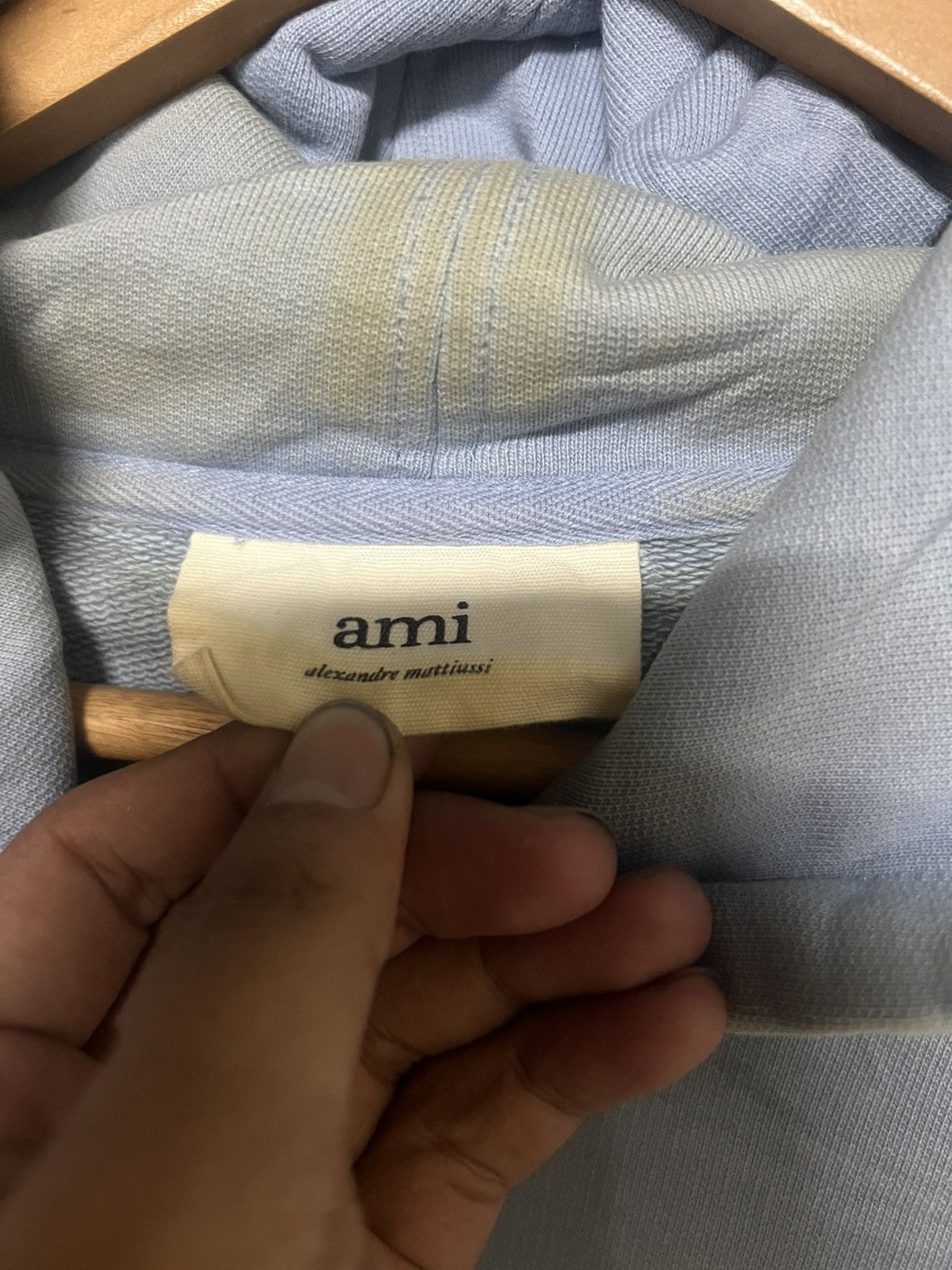 AMI AMI Paris Hoodie with Ami Ceoir embroidery Size US L / EU 52-54 / 3 - 5 Thumbnail