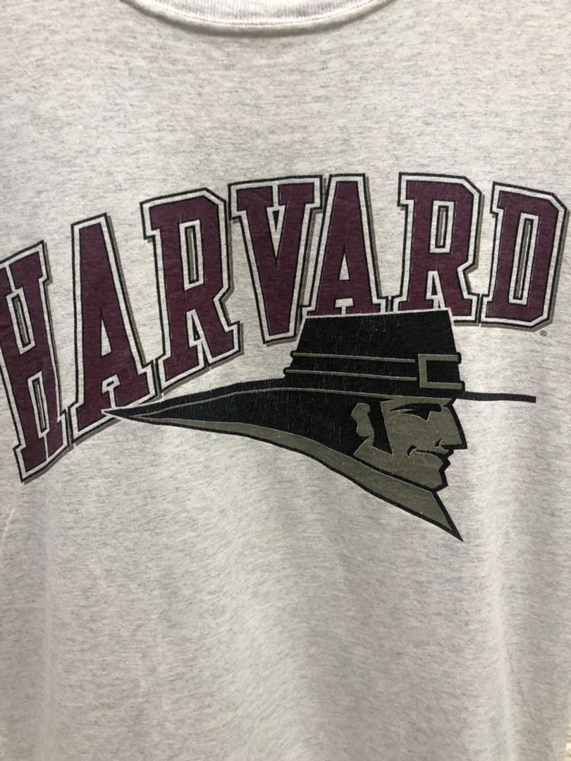 Vintage vintage GEAR BIG FOR SPORT HARVARD UNIVERSITY T-SHIRT Size US S / EU 44-46 / 1 - 5 Thumbnail