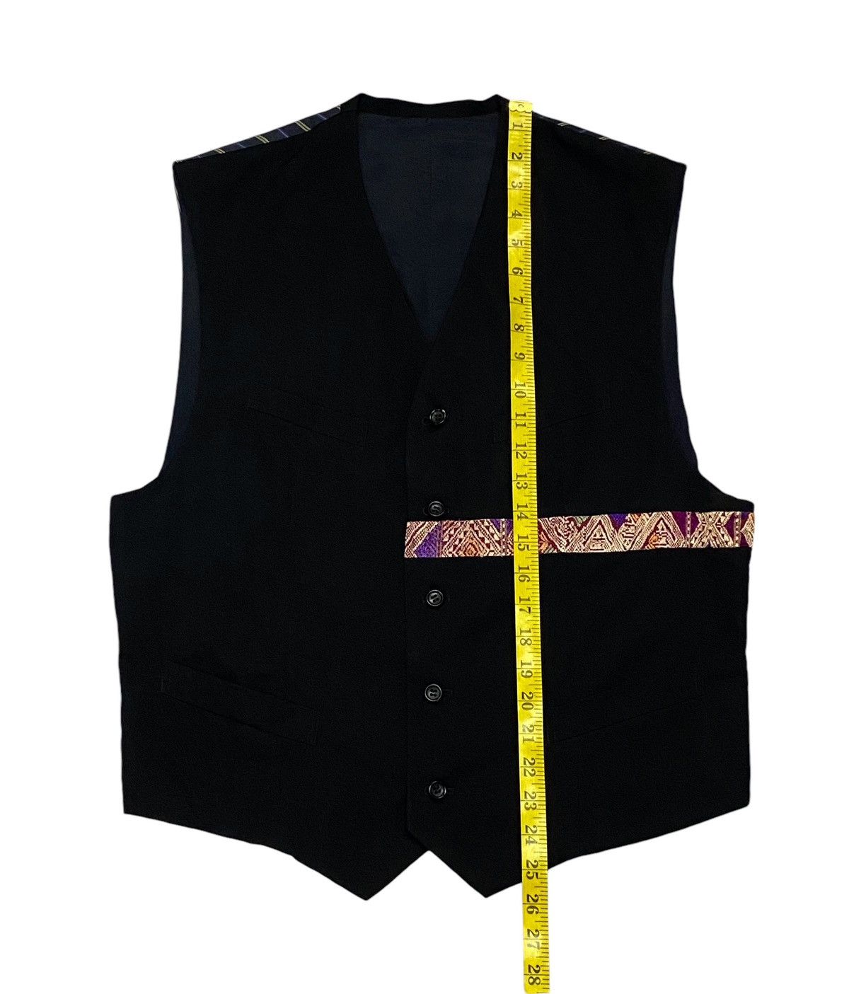 Comme des Garcons Homme Plus Comme Des Garçons Homme Plus AD1991 Wool Outer Shell Vests Size US M / EU 48-50 / 2 - 14 Thumbnail