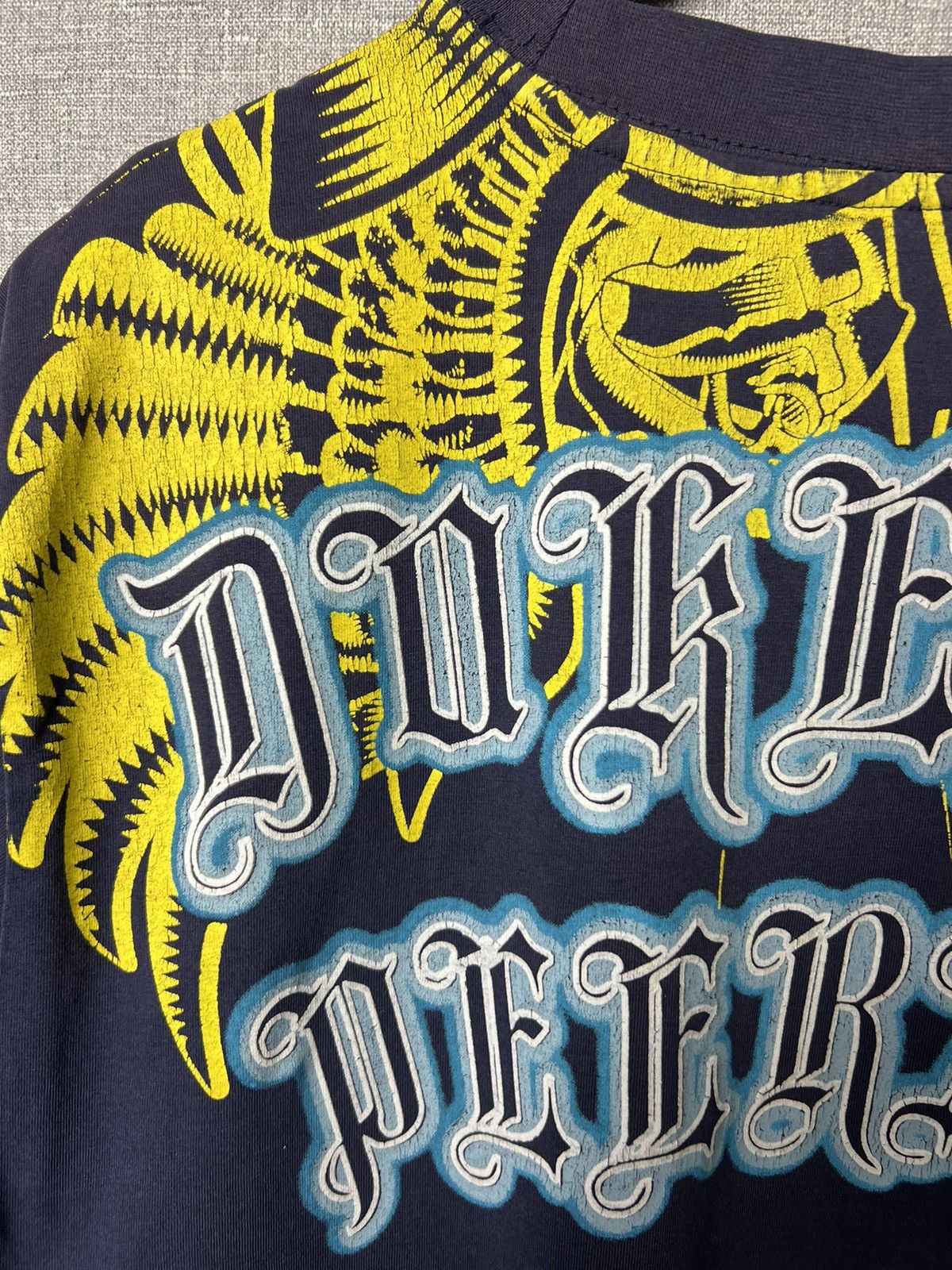 Raw State RAWBLUE Affliction Style All Over Printed Tee Men’s T-Shirt Size US XL / EU 56 / 4 - 14 Thumbnail