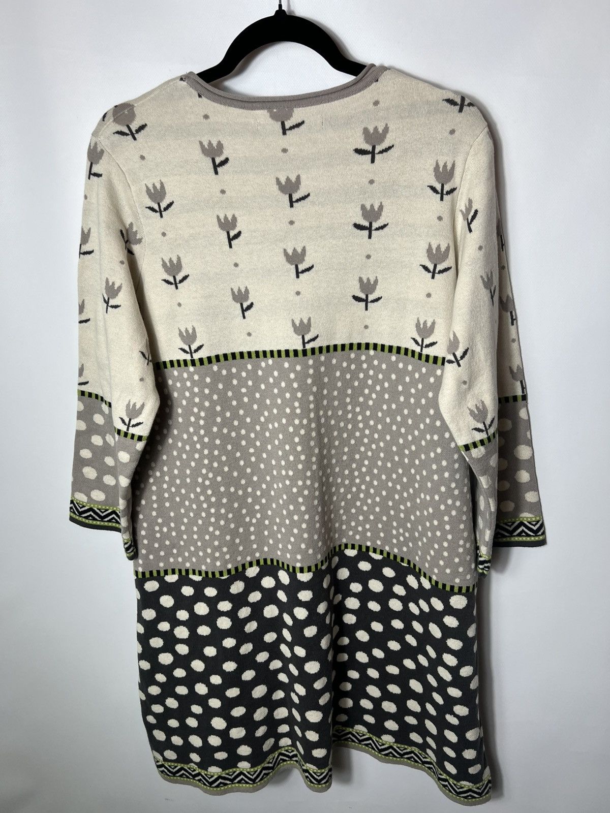 Gudrun Sjoden Vintage Gudrun Sjoden Knitted Dress 100 % Organic Cotton Size L / US 10 / IT 46 - 9 Thumbnail