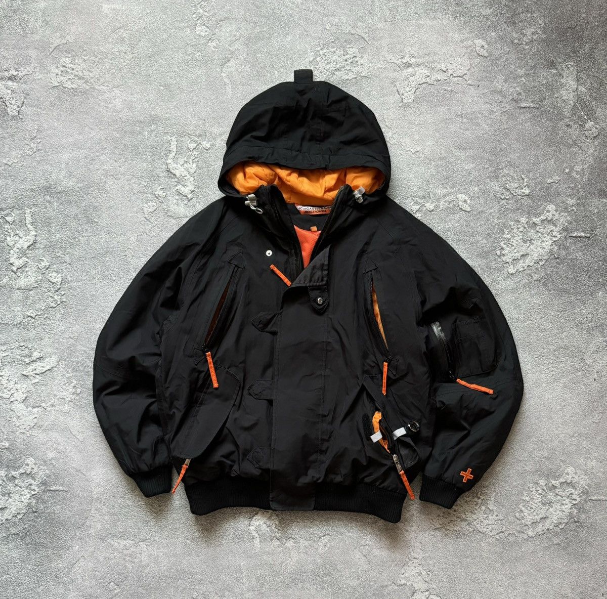Jean Charles De Castelbajac × Vintage JC de Castelbajac & Rossignol M cargo jacket bomber hooded Size US M / EU 48-50 / 2 - 2 Thumbnail