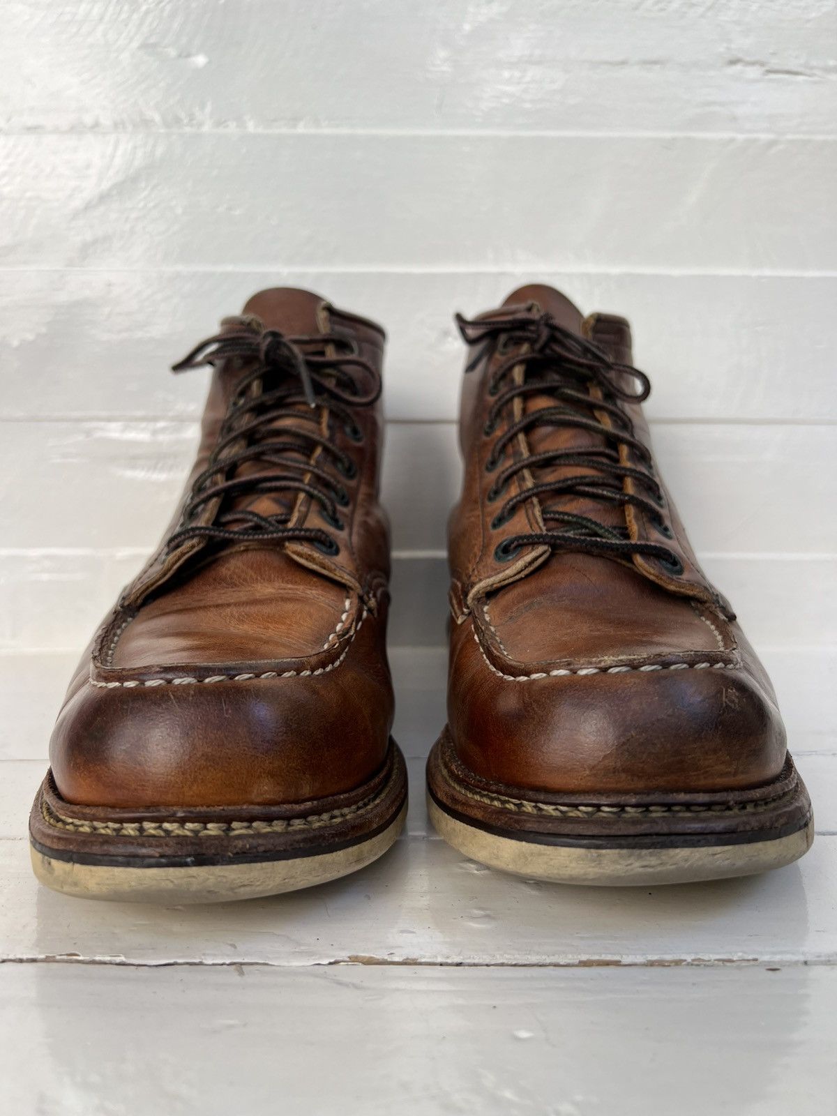 Red Wing Red Wing Heritage 1907 Men's Moc Boots Copper Rough & Tough Size US 8 / EU 41 - 5 Thumbnail