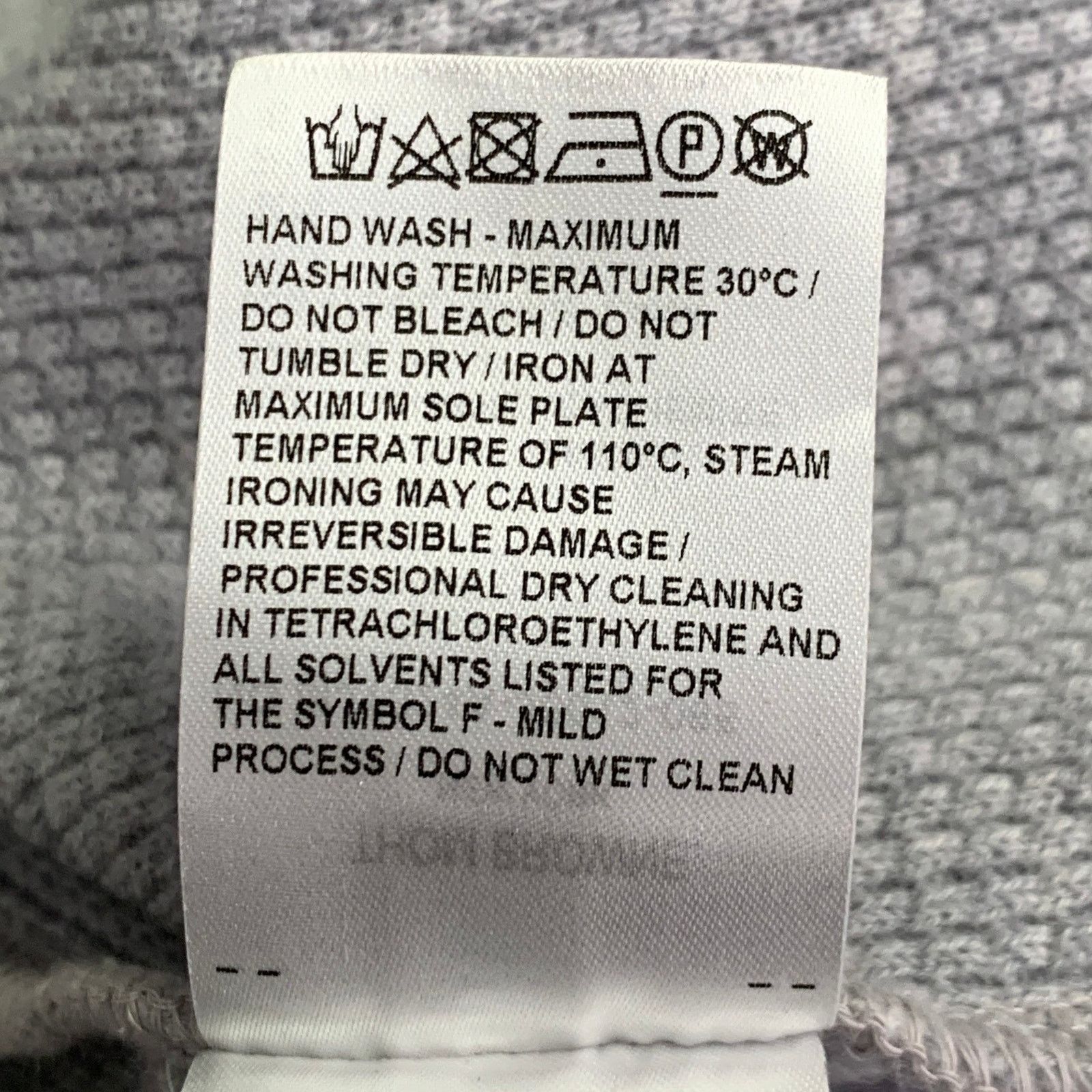 Thom Browne Size XL Grey Cream Cashmere Wool Waffle Hoodie Casual Top Size XL / US 12-14 / IT 48-50 - 8 Thumbnail