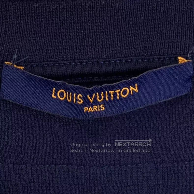 Louis Vuitton Louis Vuitton Navy jellyfish crab nail bead design cotton Size US M / EU 48-50 / 2 - 5 Thumbnail