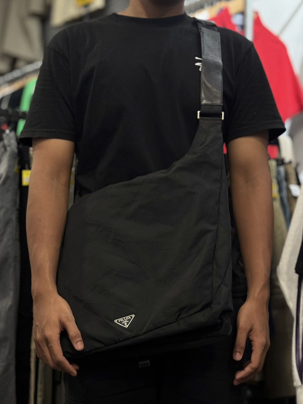 Prada Prada Re-Nylon shoulder bag. Size ONE SIZE - 18 Thumbnail