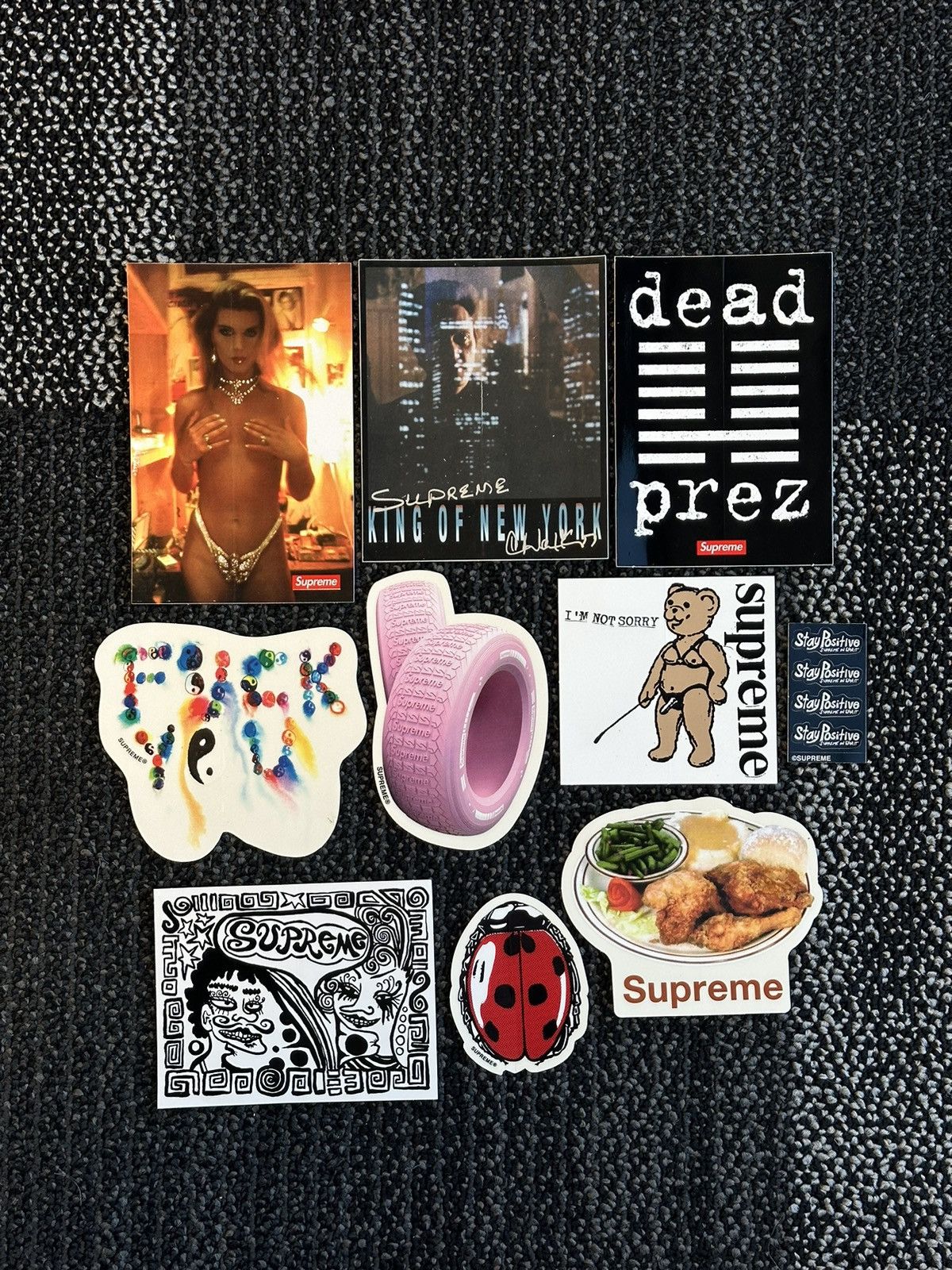 Supreme 10x Supreme Stickers Lot Size ONE SIZE - 1 Preview
