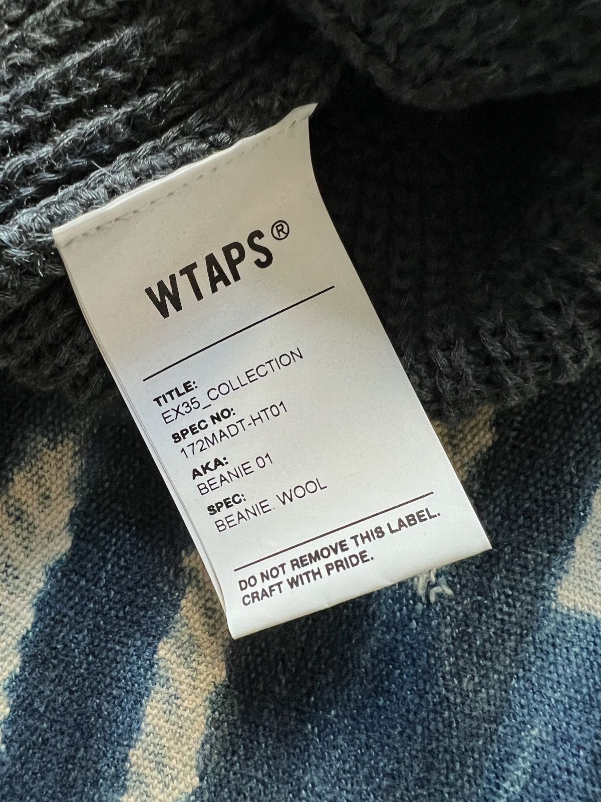 Wtaps Wtaps Beanie 01 Wool Size ONE SIZE - 7 Thumbnail