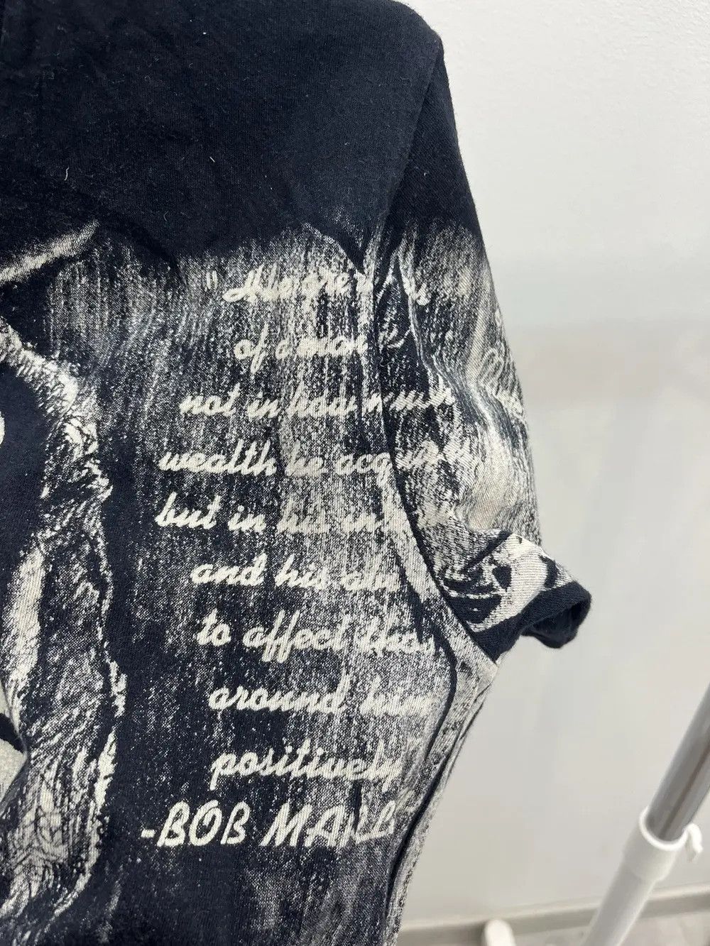 Bob Marley Vintage Bob Marley Print All Over Me Tee T-shirt Size US S / EU 44-46 / 1 - 2 Thumbnail