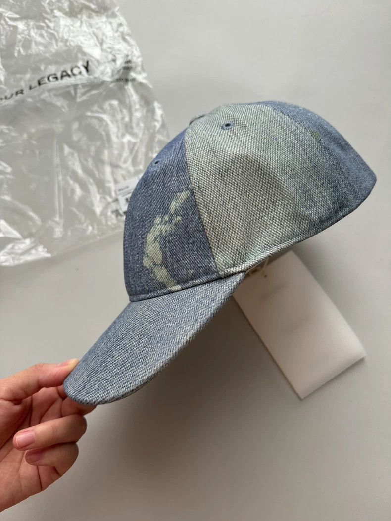 Our Legacy our legacy Digitally printed blue denim cap 2504-Nextarrow Size ONE SIZE - 6 Thumbnail