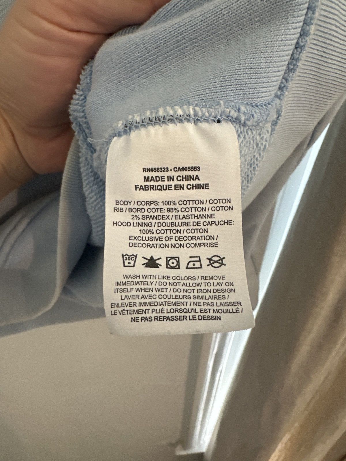 Jordan Brand × Union LA Jordan x Union LA Baby Blue Hoodie Size US L / EU 52-54 / 3 - 8 Thumbnail