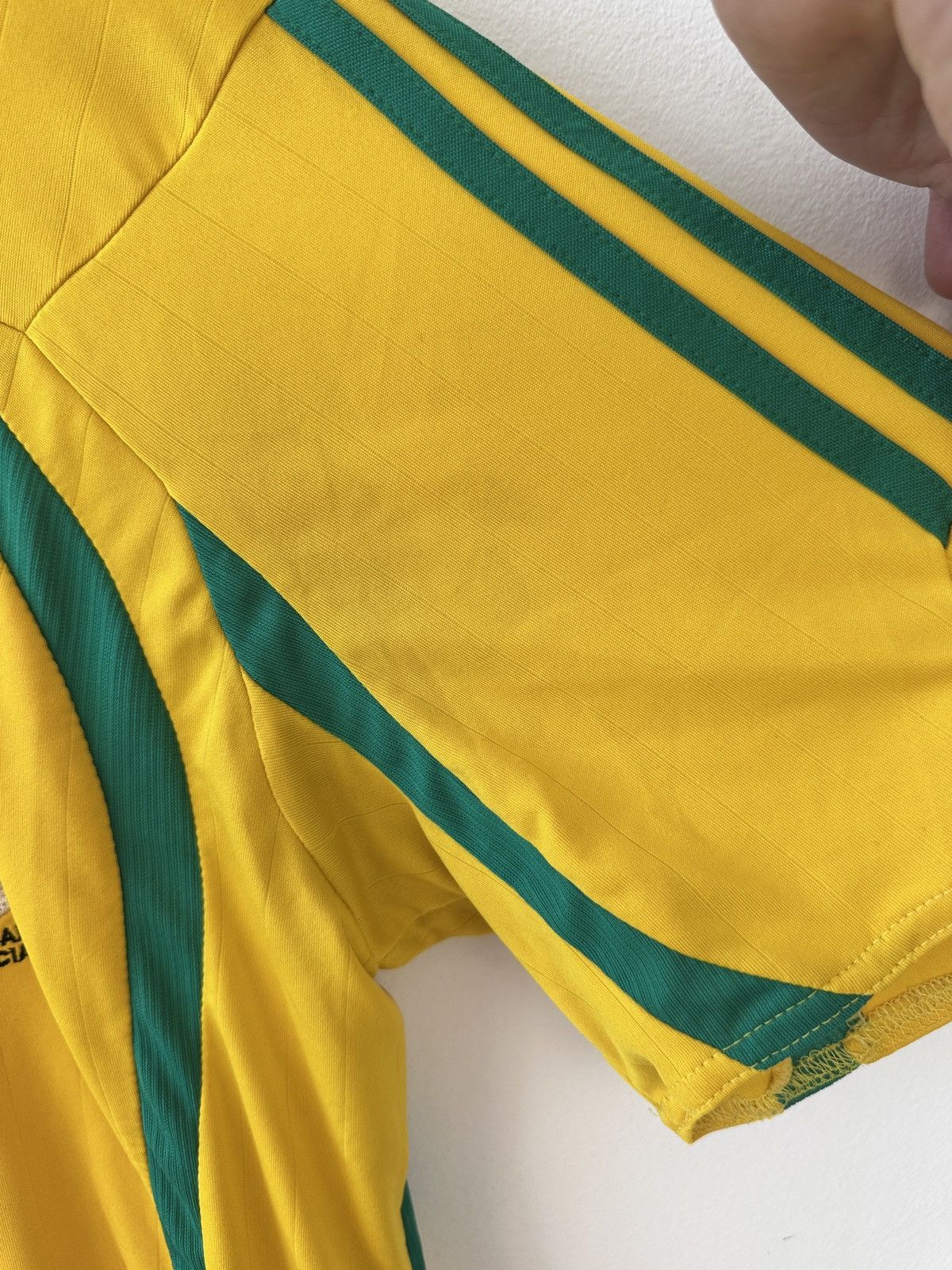 Adidas South Africa 2005 2006 Home Football Shirt Jersey Adidas Size US M / EU 48-50 / 2 - 14 Thumbnail