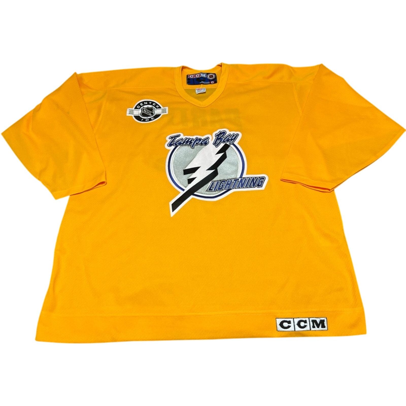 Ccm Tampa Bay Lightning Vintage CCM Bud Light Center Ice Jersey Size US XL / EU 56 / 4 - 1 Thumbnail