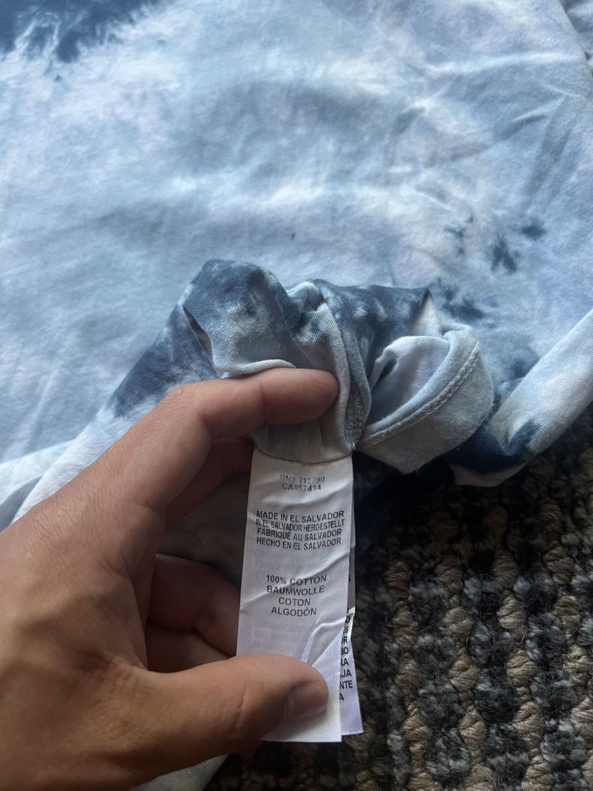 True Religion True Religion Buddha Big Logo Rare Tee Tie-Dye Size US XXL / EU 58 / 5 - 7 Thumbnail