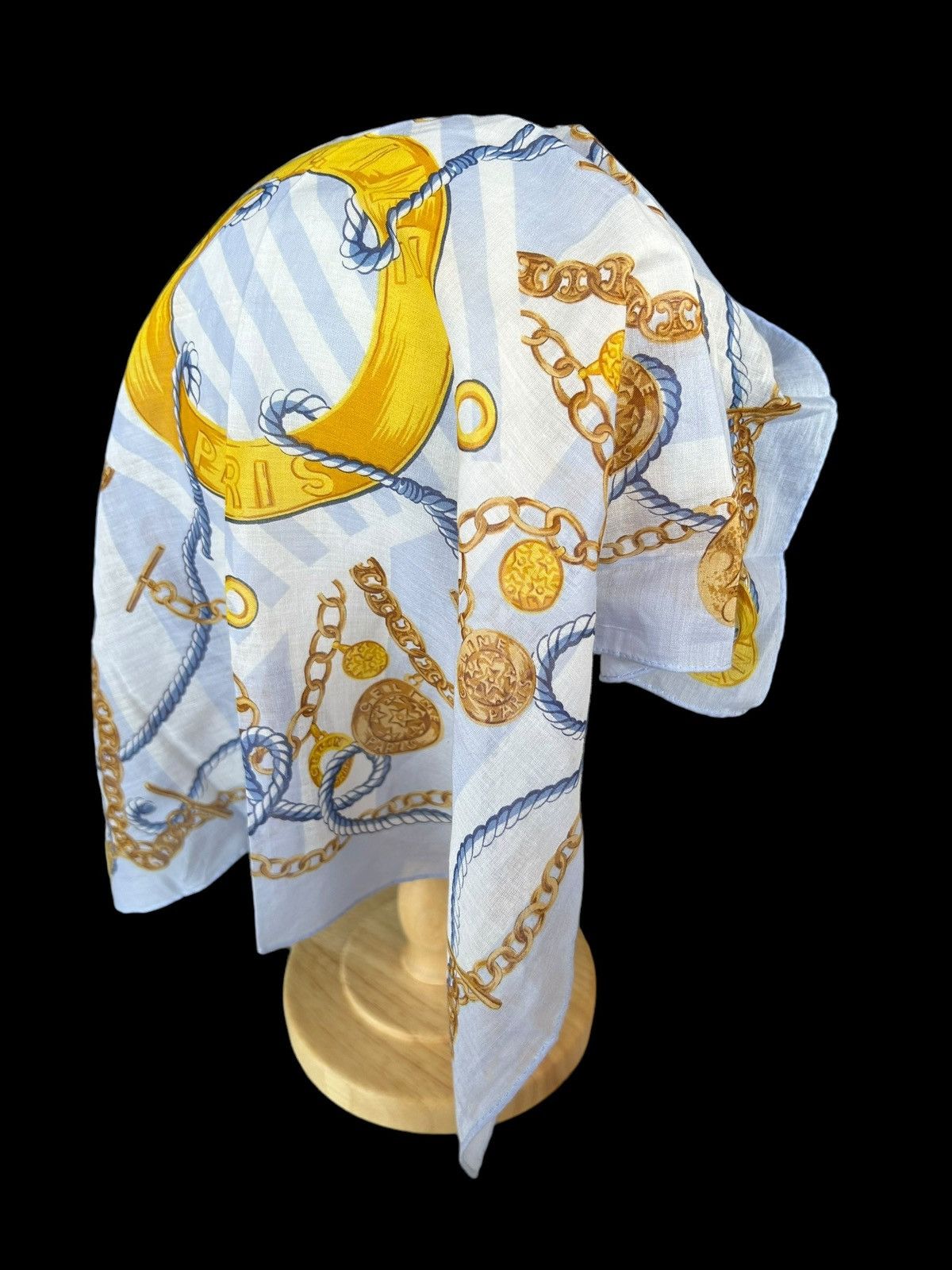Celine × Vintage CELINE Handkerchief/Bandana/NackerChief Size ONE SIZE - 2 Thumbnail