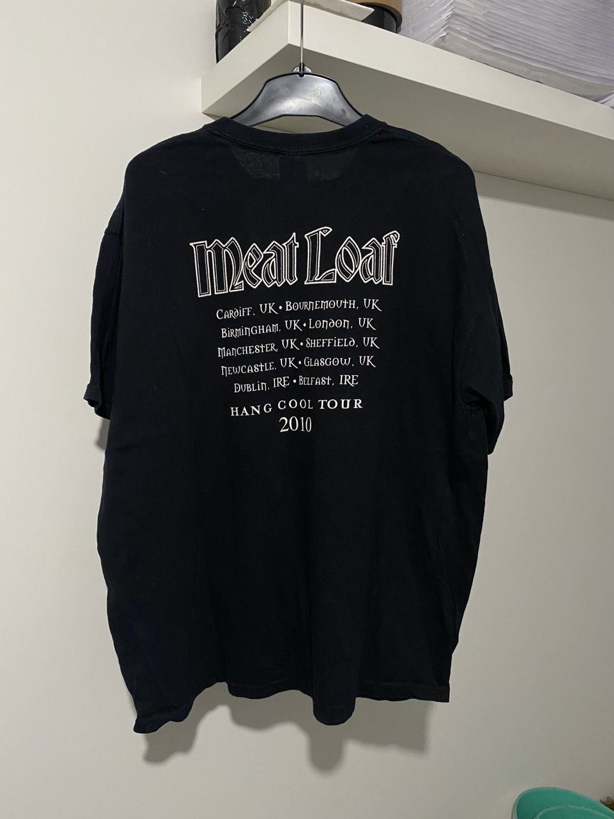 Band Tees × Vintage Meat Loaf Hang Cool Teddy Bear 2010 Tee y2k metal band tees Size US XL / EU 56 / 4 - 11 Thumbnail