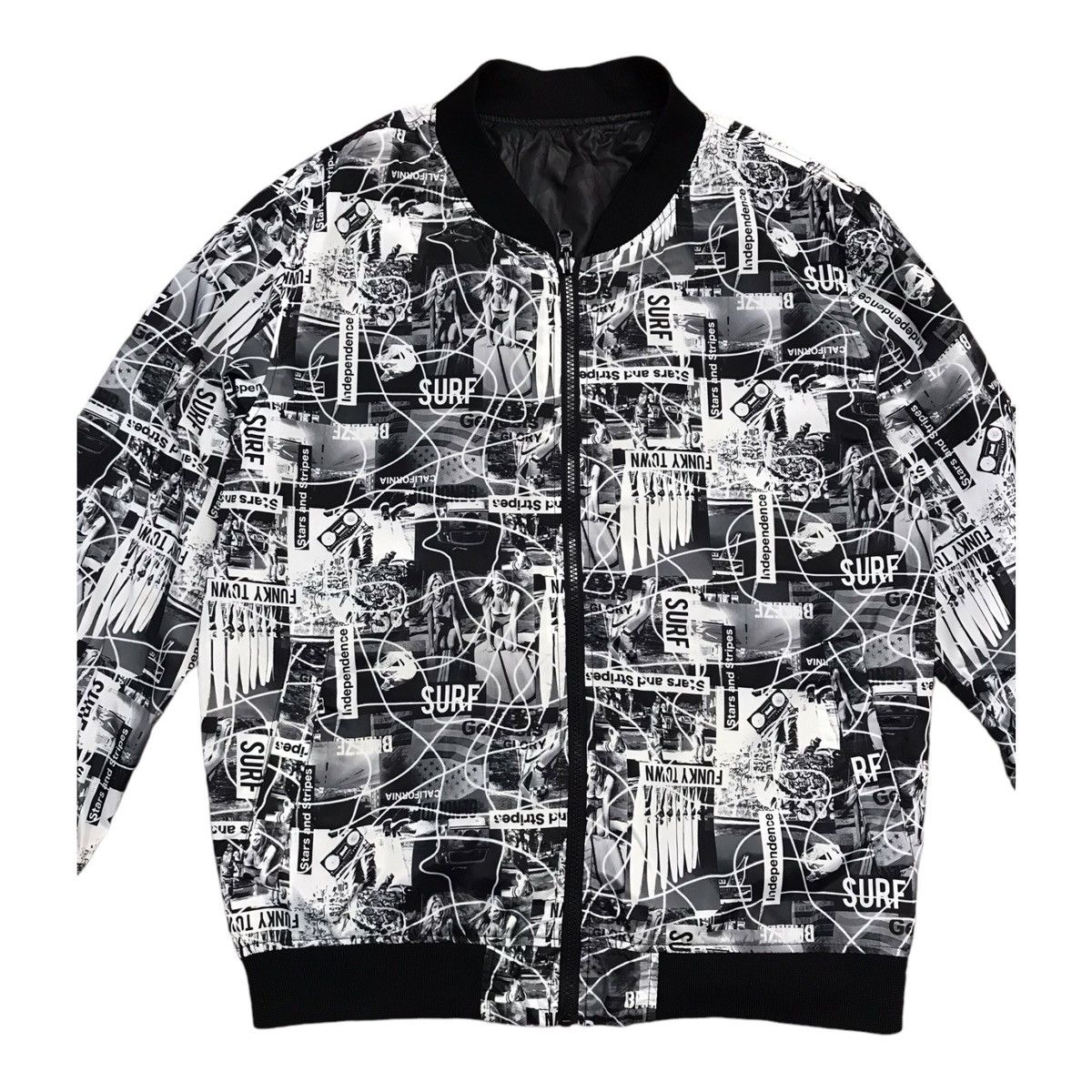 Hysteric Glamour × If Six Was Nine Japanese Full Print Women Reversible Jacket Size US M / EU 48-50 / 2 - 2 Thumbnail
